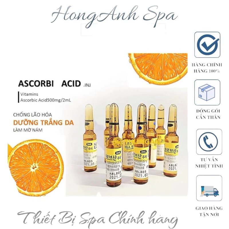 [Bạn mới nhập COSHBM -50% đơn 0Đ] Tinh Chất Vitamin C Huons Hàn Quốc