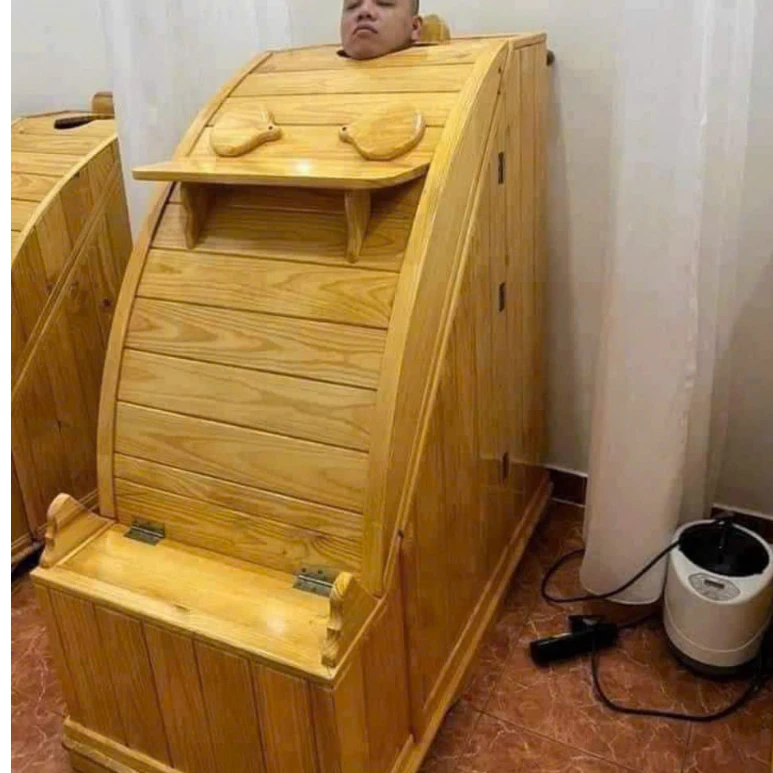 Cabin xông hơi ⚡ MẪU MỚI ⚡ buồng xông hơi thải độc tại nha vô cùng tiện lợi