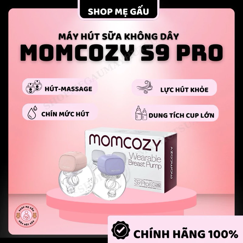 Máy hút sữa momcozy s9 pro Chính hãng
