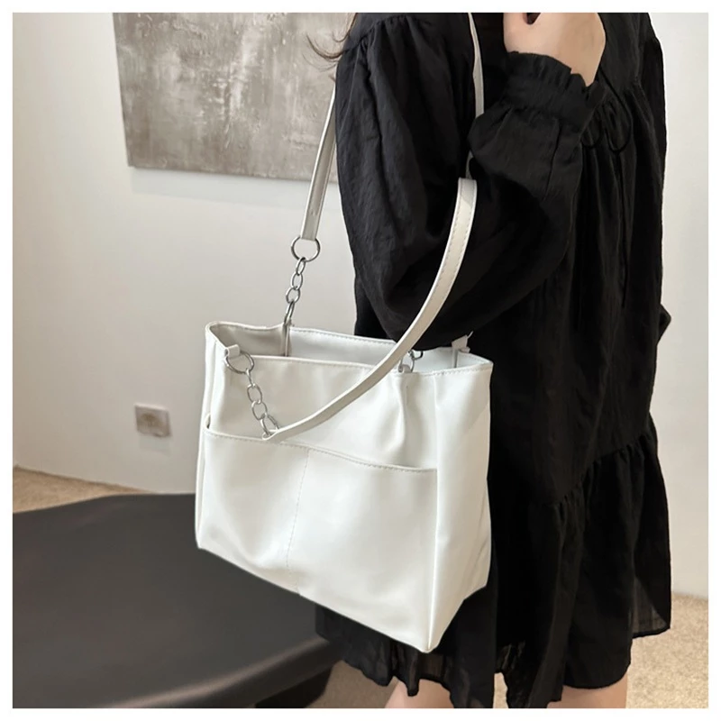 Túi tote Sức Chứa Lớn 34*25*13CM Túi Xách Đeo Vai / Kẹp Nách PU mềm Thời Trang Cao Cấp Dành Cho Nữ