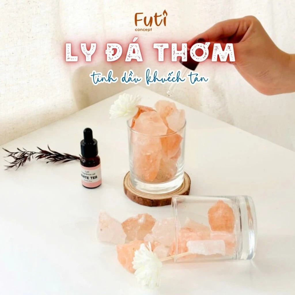 Lọ Đá Khuếch Tán Tinh Dầu Thơm Phòng, Thay Thế Máy Xông, Lọ Đá Thơm Decor Phòng