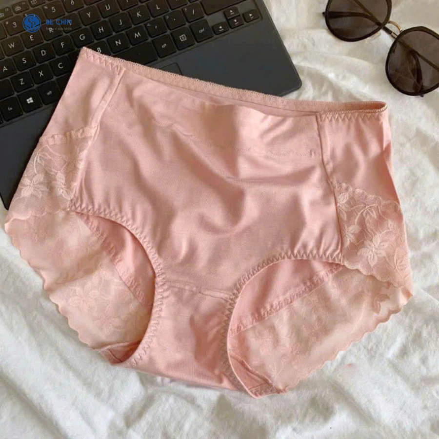 Quần Lót Nữ Cotton Cạp Cao Bigsize Freesize (55-70kg) By Bechipi QL3077