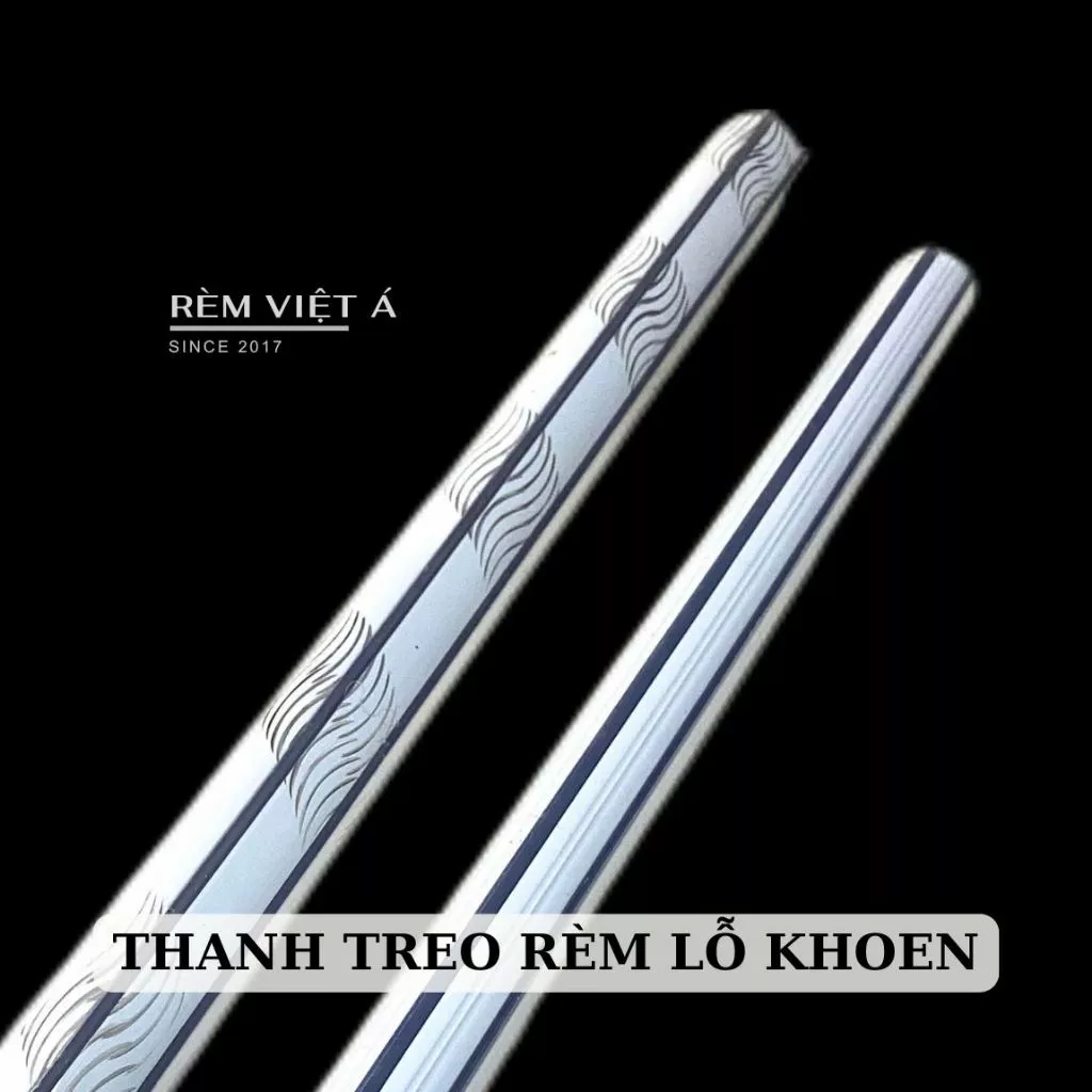 Thanh treo rèm hợp kim nhôm (KHÔNG BAO GỒM phụ kiện)