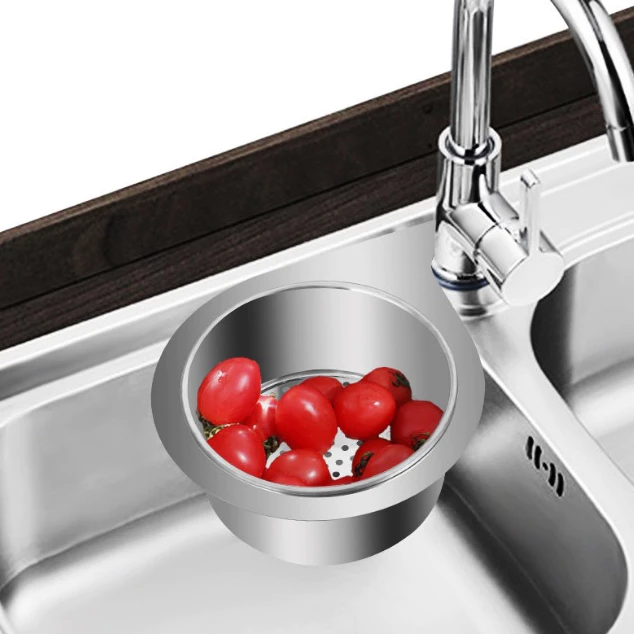 ( THIÊN NGA INOX ) Dụng cụ lọc rác cài vòi nước inox cao cấp không gỉ ngăn tắc bồn rửa