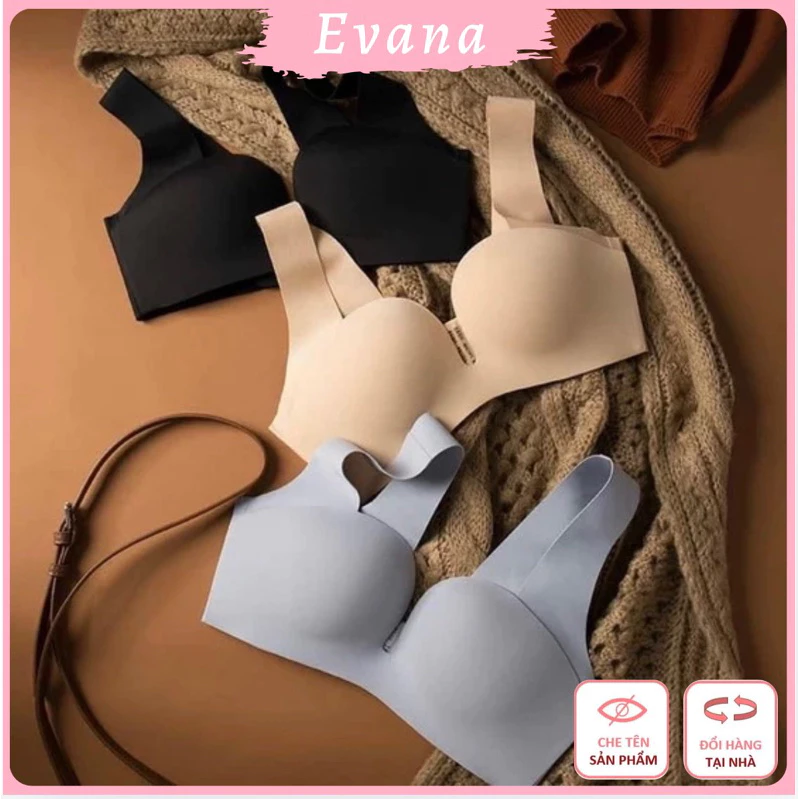 [HOT] Áo ngực Su Đúc Không Gọng, Áo lót Bản To Che Mỡ Lưng Mút Vừa Nâng Ngực EVA206