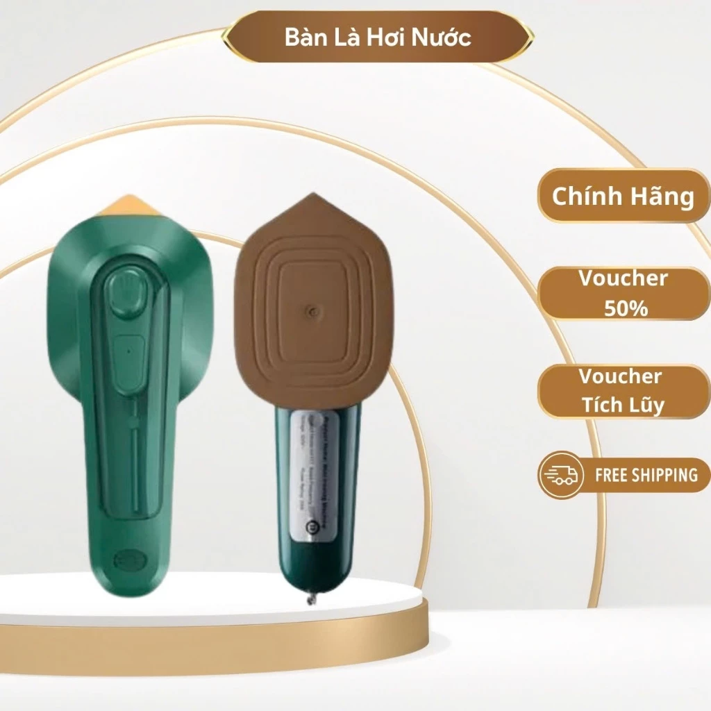 Bàn Ủi Hơi Nước Mini Cầm Tay, Bàn là Hơi Nước Du Lịch Công Suất 33W Nhỏ Gọn Tiện Dụng, Dễ Dàng Gấp Gọn New