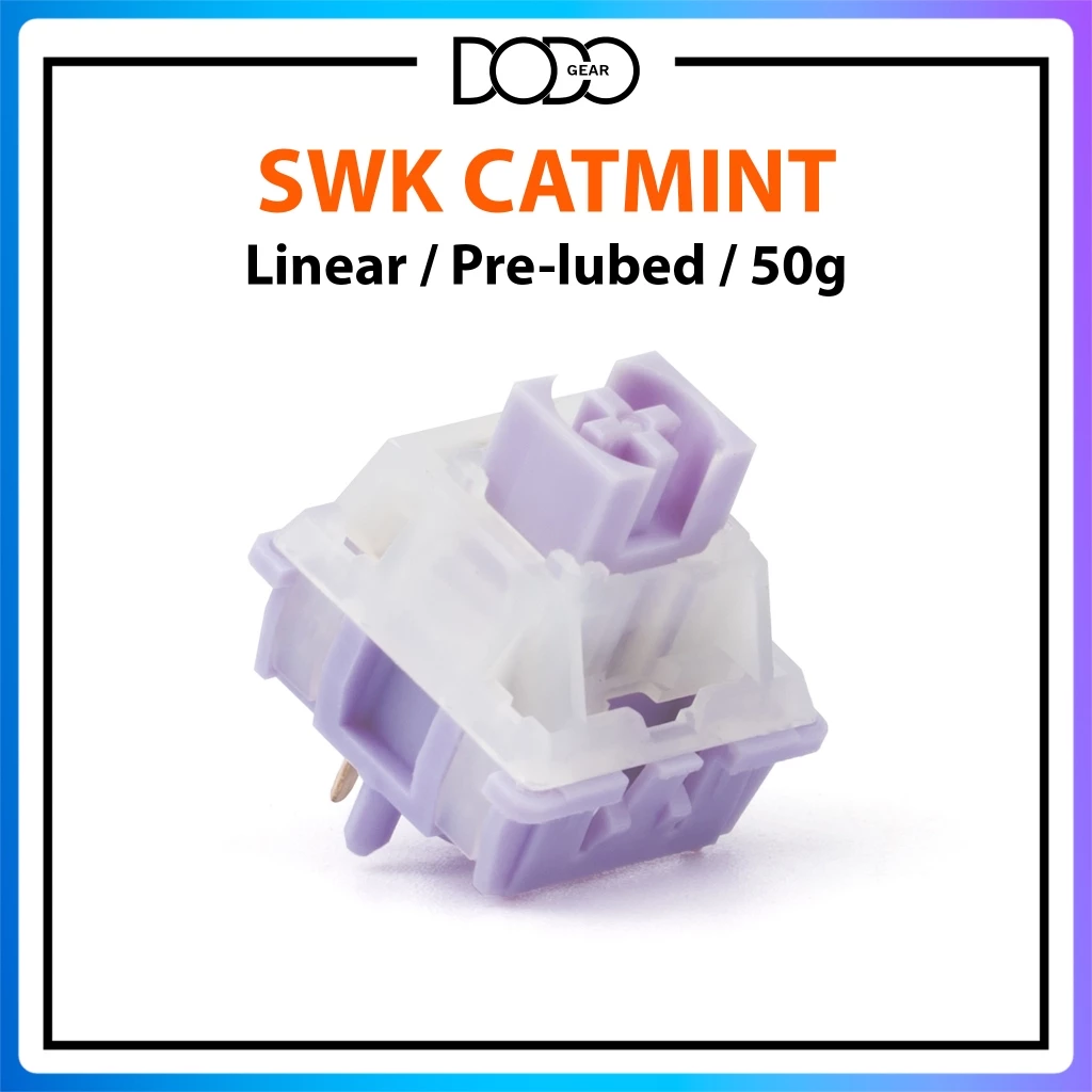 Switch SWK Catmint 5 PIN Linear 50g công tắc bàn phím Switch SWK Catmint DoDo Gear