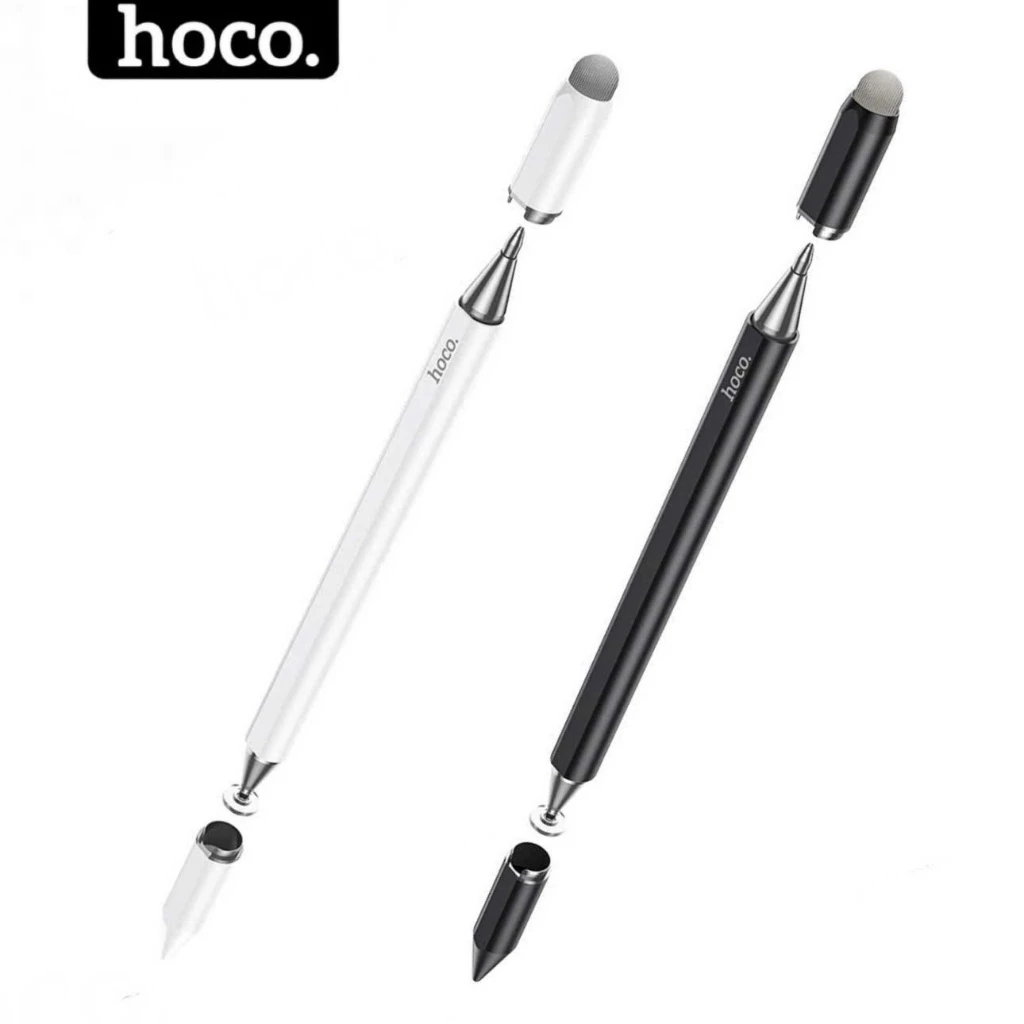 Bút cảm ứng chính hãng Hoco mầu đen và trắng dùng cho máy tính bảng các dòng điện thoại