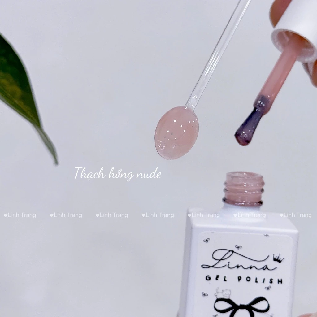 Sơn Gel Thạch Hồng Nude Linna Nail