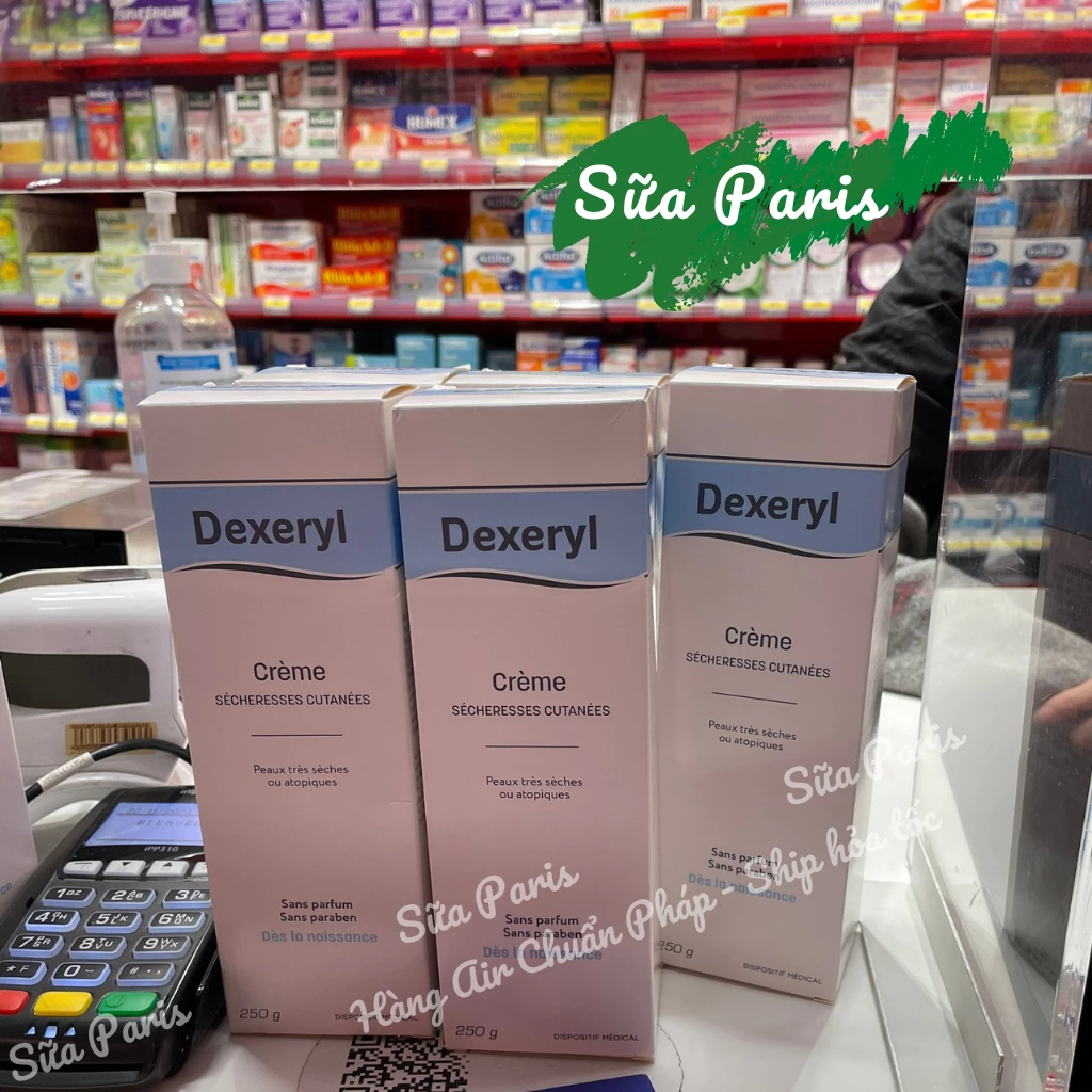 Kem dưỡng da Dexeryl fullsize giúp giảm nè, giảm chàm, giảm da cơ địa_Sữa Paris Aderma