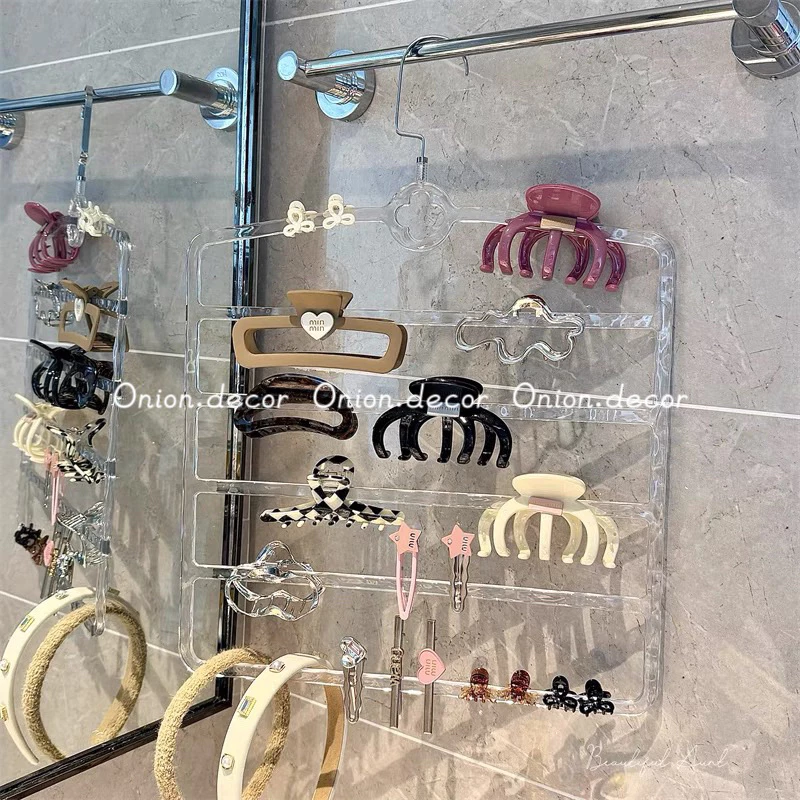 Móc treo trong suốt kẹp tóc , kính , xược đa năng