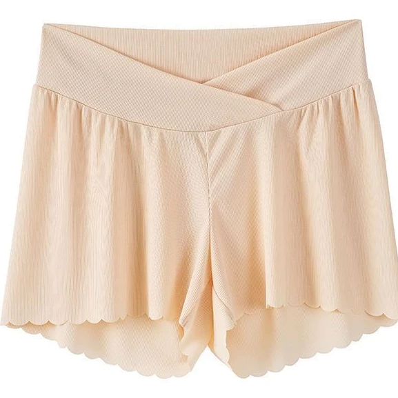 Đủ size đến 100kg-Quần mặc trong váy chất tăm lạnh cạp chéo cực mềm,mịn,mát