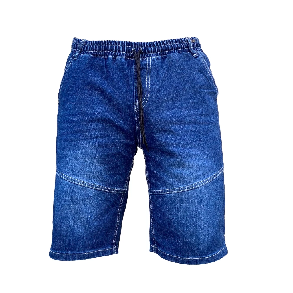Quần Short Jean Nam Lưng Thun Andromeda 3 Màu Cơ Bản Đáy Dài Mặc Thoải Mái