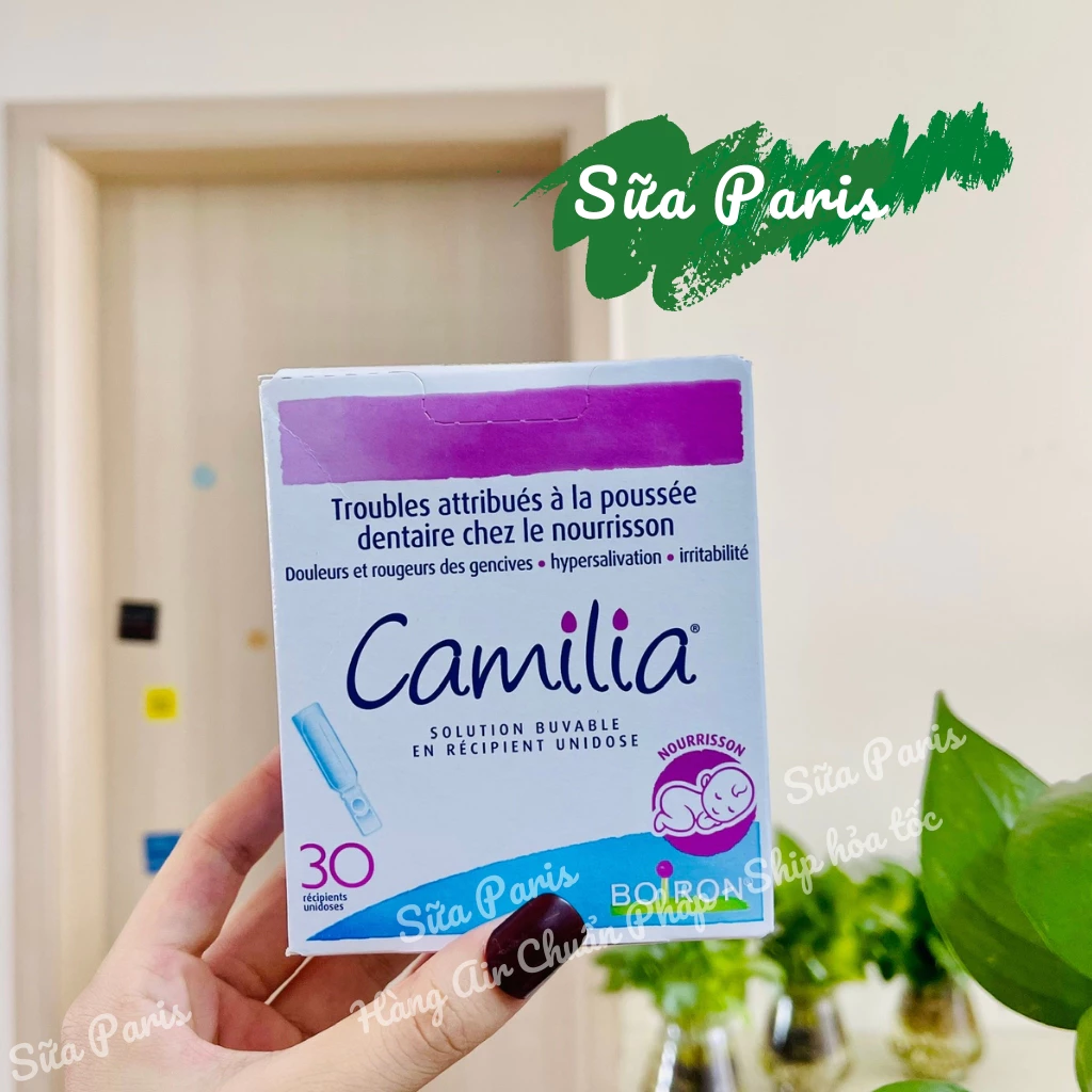 Siro mọc răng cho bé Camilia_Sữa Paris Aderma