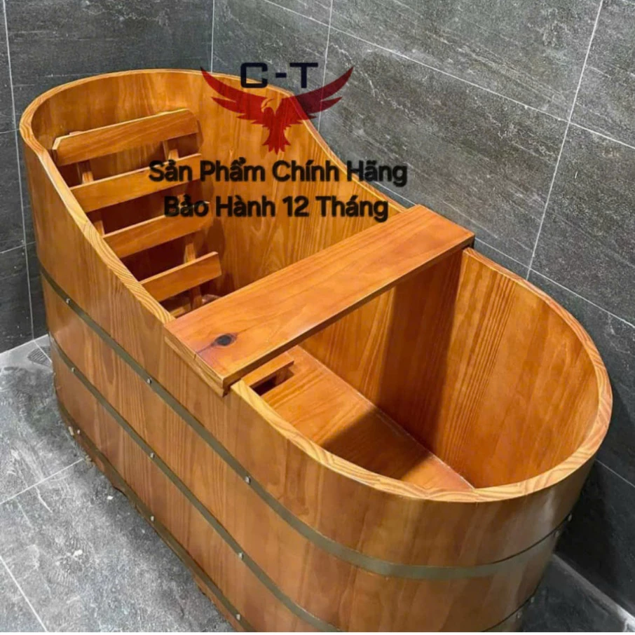 Bồn tắm gỗ ⚡LOẠI 1⚡ bồn tắm dáng nằm gỗ thông Mỹ cao cấpBồn tắm spa-bồn tắm gia đình,bồn tắm khách sạn,thùng tắm gỗ,ngâm