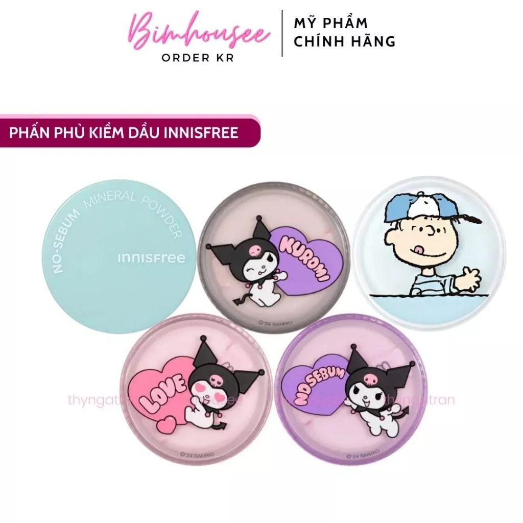 [Có bill] Phấn phủ kiềm dầu Innisfree No sebum Mineral Powder