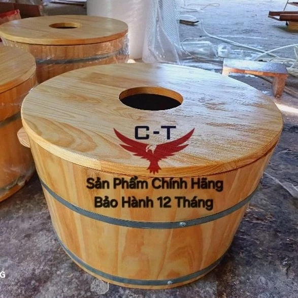 Chậu ngâm và Xông Phụ khoa(CỠ LỚN) chậu ngâm mông có nắp xông phụ khoa tiện dụng