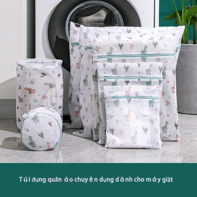 HELLO SHOP Túi lưới giặt quần áo đồ lót có khóa kéo phân loại đồ giặt bảo vệ quần áo