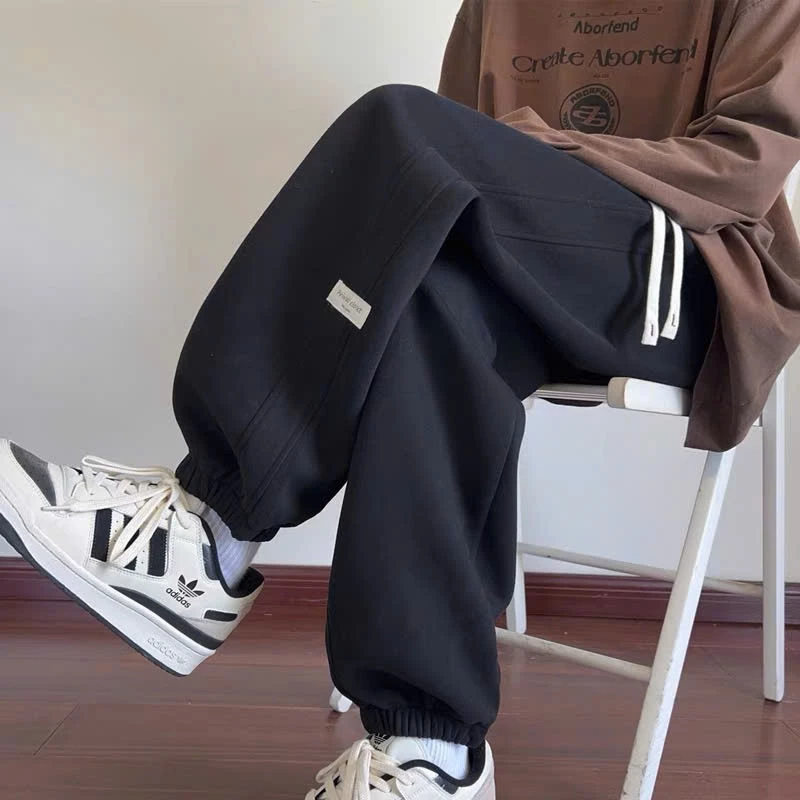 Quần Jogger Nam Nữ Bo Gấu  APT Unisex Quần Ống Rộng Vải Nỉ  2 Da Dày Dặn Thu Đông 2025