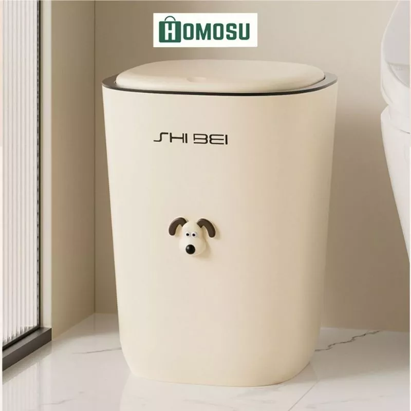 Thùng Rác Có Nắp Cao Cấp , Thùng Đựng Rác Gia Đình, Văn Phòng Nhiều Kích Thước TR035