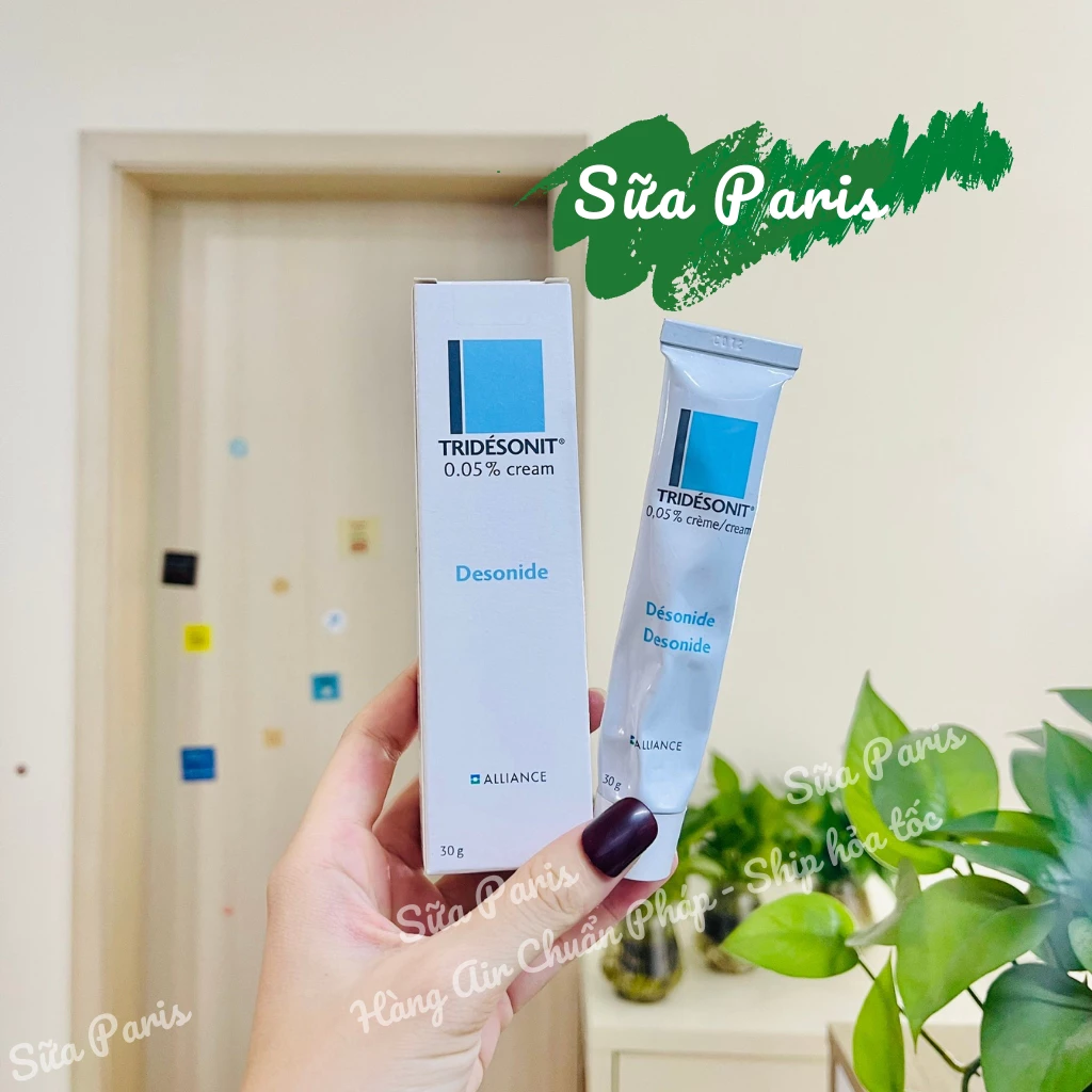 Kem Tridesonit - Kem bôi ngăn ngừa chàm sữa, da cơ địa cho bé_Sữa Paris Aderma