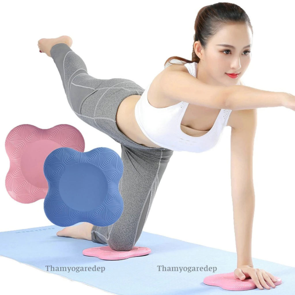 Đệm Kê Bảo Vệ Gối , Đầu, Khủy Tay Tập Yoga PAD Hỗ Trợ Giảm Đau đầu gối và Các Tư Thế YOGA