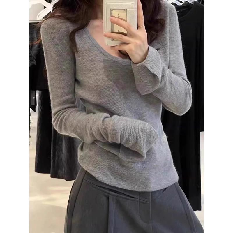 [Order-2k43] Áo gân mỏng cổ tym tay xẻ dáng,form ôm Lilis Room