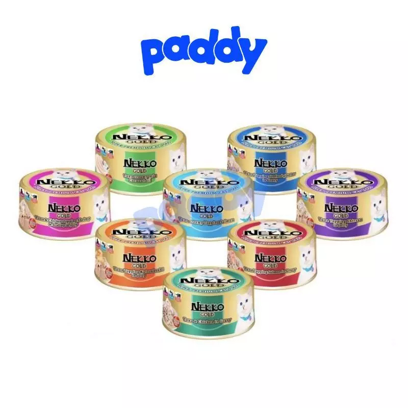 Pate Mèo Nekko Gold - Lon 85g (Nhập khẩu Thái Lan)