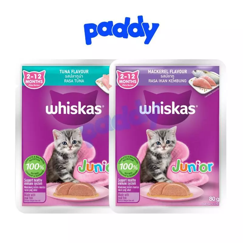 Pate Cho Mèo Con Whiskas Junior 80g