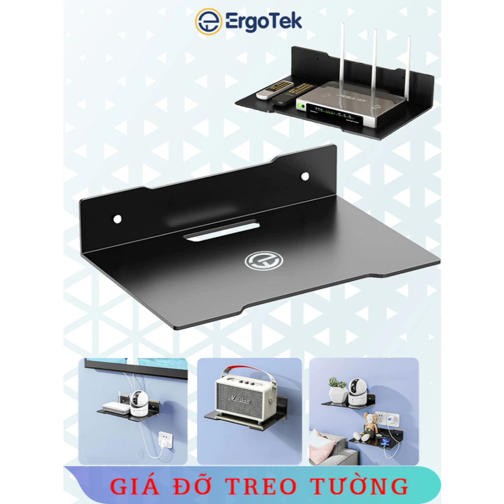 Giá đỡ treo Polycom - Kệ để đồ - Giá đỡ wifi - Giá đỡ camera - Giá đỡ máy chiếu -  Giá treo chữ L - Ergotek Ep23