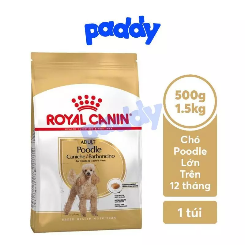 Hạt Cho Chó Poodle Trưởng Thành Royal Canin Poodle Adult