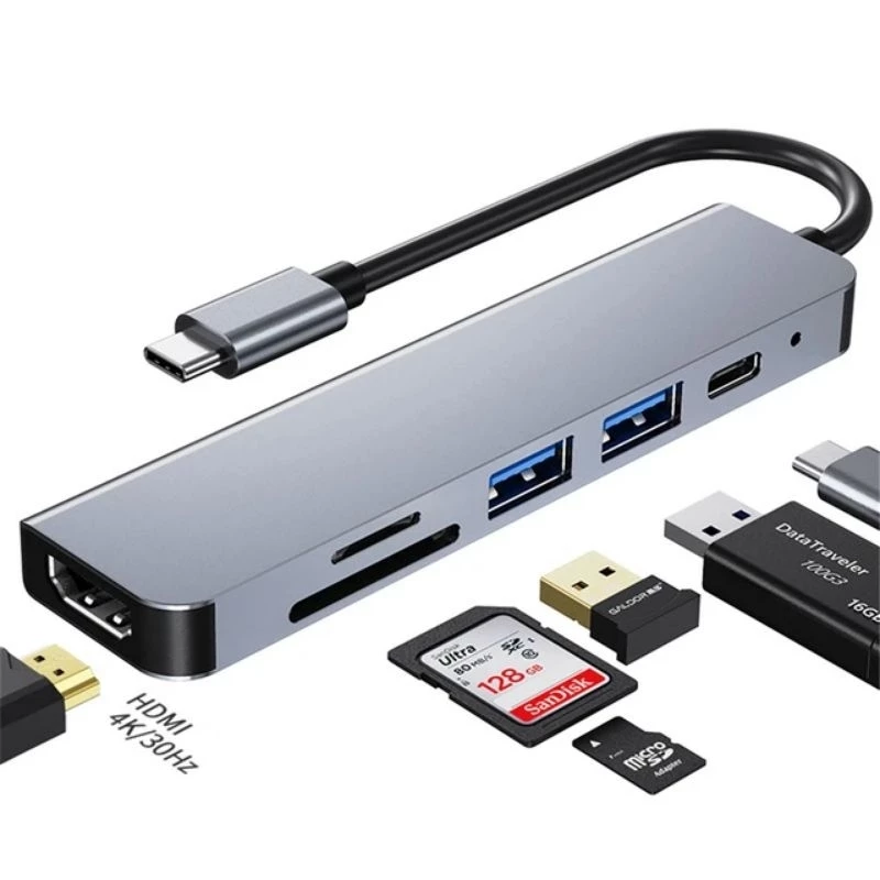 HUB Type C và HUB USB 3.0 tốc độ cao TEKKIN cổng chia usb mở rộng giá rẻ
