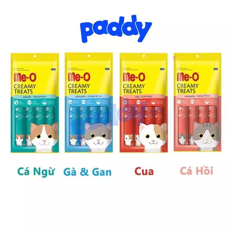 Súp Thưởng Cho Mèo Me-O Creamy Treat
