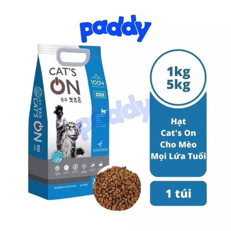 Hạt Cho Mèo Mọi Lứa Tuổi Cats On