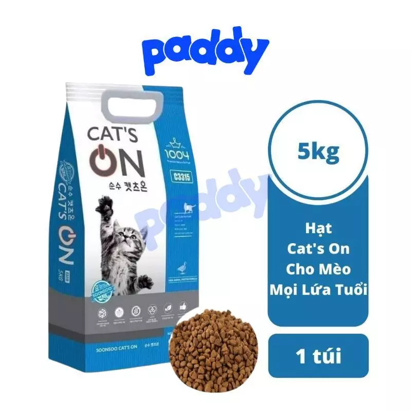 [5kg] Hạt Cats On mèo mọi lứa tuổi