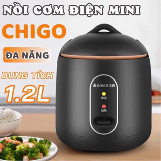 Free Ship - Nồi Cơm Điện Chính Hãng Chigo, Nồi Lấu Đa Năng, Nấu Cơm, Hầm Cháo, Hấp Xào Luộc Siêu Tiện Lợi