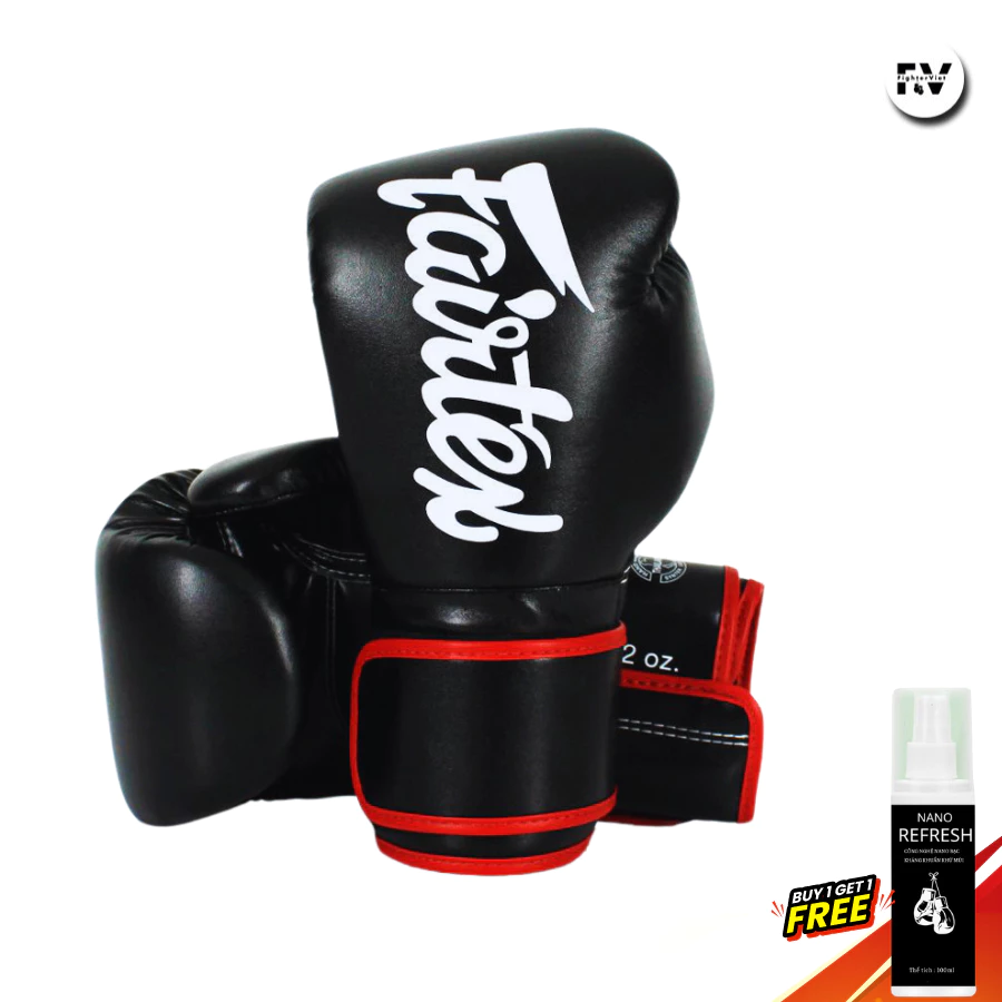 Găng Boxing Fairtex BGV14 – Boxing Gloves Black