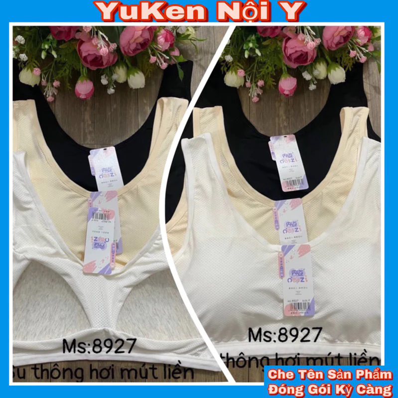 Mã 8927-Áo Ba Lỗ Bé Gái Mút May Liền-Áo Lá Dạng Chui-Đồ Lót Học Sinh