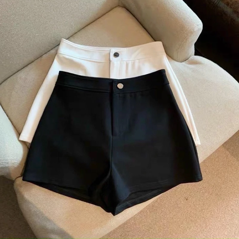 Quần short nữ cạp cao chất Umi co giãn M366 có túi khuy cài khóa giữa dáng quần đùi nữ mặc nhà đi biển thể thao