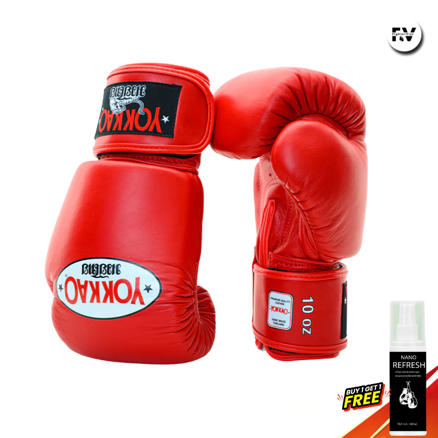 Găng Boxing YOKKAO BYGL-X-2 Matrix – Màu Đỏ