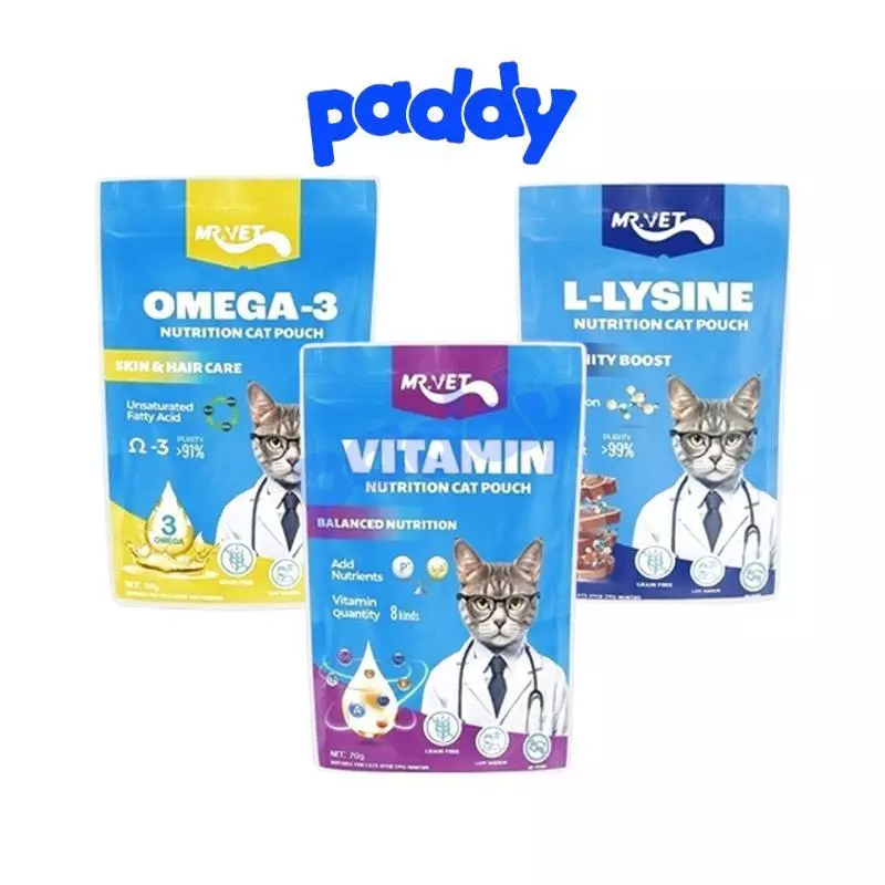 Pate Cho Mèo Mọi Lứa Tuổi Mr Vet 70g
