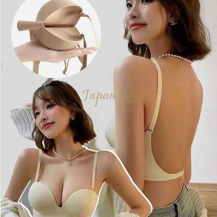 Áo lót Nữ Cúp ngực mặc hở lưng, siêu nâng, tạo khe, đệm 5cm_850