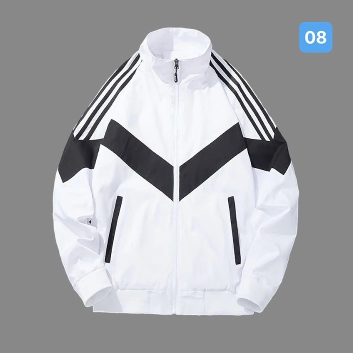 Áo khoác gió nam nữ OBOKFashion, áo khoác gió form rộng cổ đứng 2 lớp nam nữ cao cấp AKD75