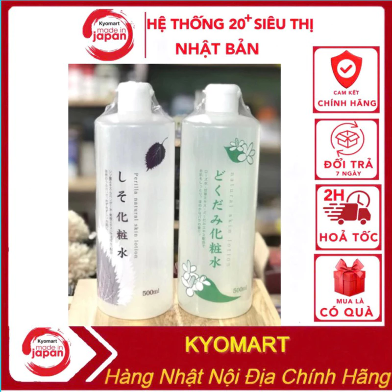 Nước hoa hồng diếp cá - tía tô Nội Địa Nhật