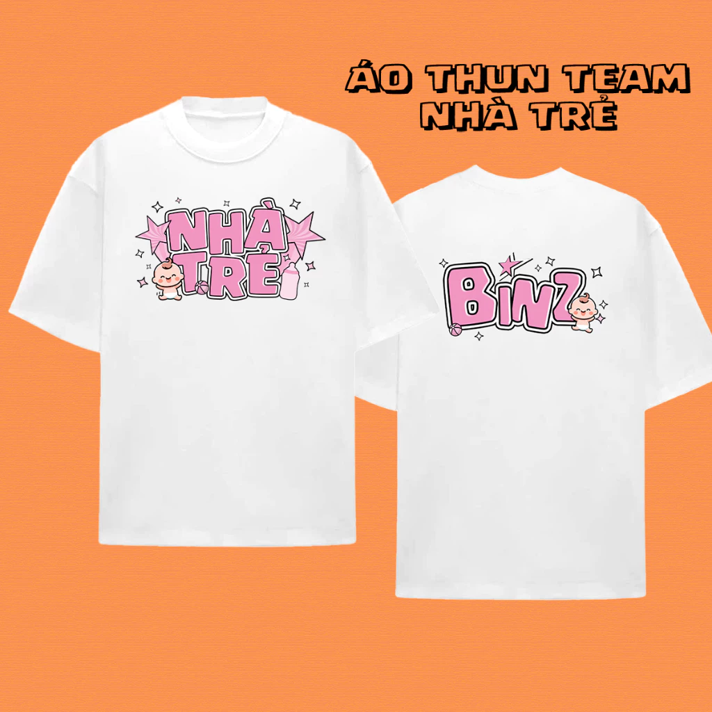 Áo Thun BeeCool Nhà Trẻ, Nhà Thiếu Nhi, Chất Cotton 100% 250GSM Dày Mịn
