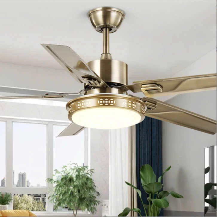 [HÀNG CÓ DÂY CÁP TREO AN TOÀN -Động Cơ INVERTER Lõi Đồng] Quạt Trần Có Điều Khiển 6 Số Mã V24K,3 Chế Độ Đèn LED