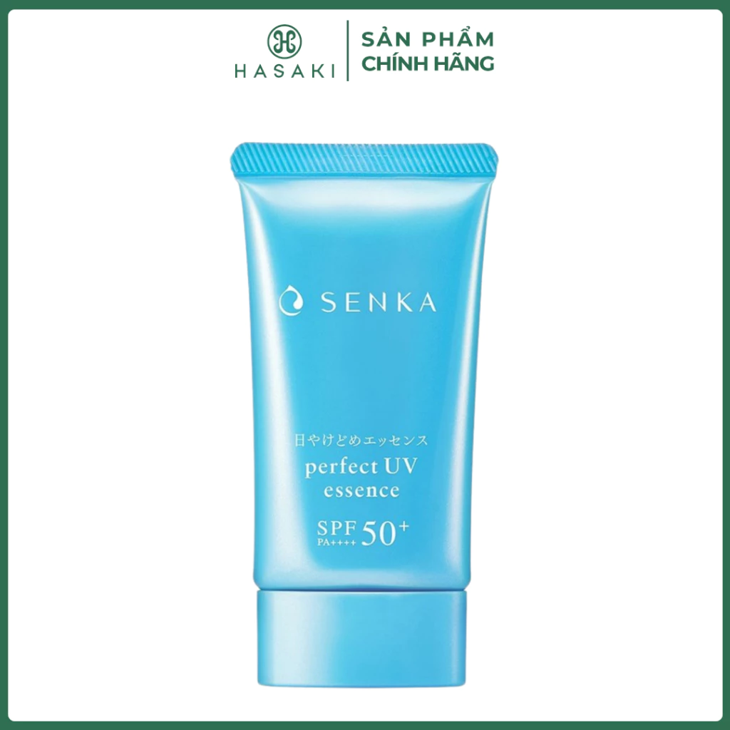 Tinh Chất Chống Nắng Senka Nâng Tông Sáng Mượt Da Dầu 50g Hasaki Sản Phẩm Chính Hãng