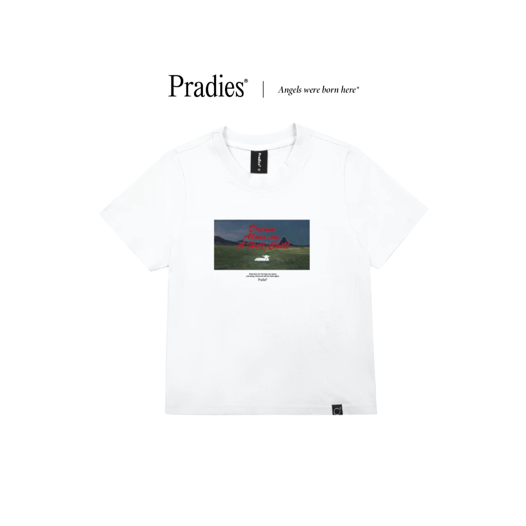 Áo Thun Nữ Phom BabyTee PRADIES - Sheep Alone