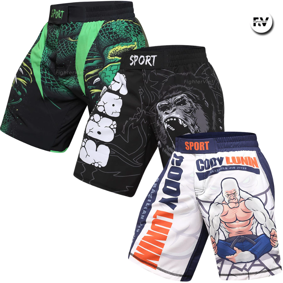 Quần MMA, Jiu-Jitsu, Muay Thái - Bộ Quần Áo  thun lạnh co dãn 4 chiều Cody Lundin Sport