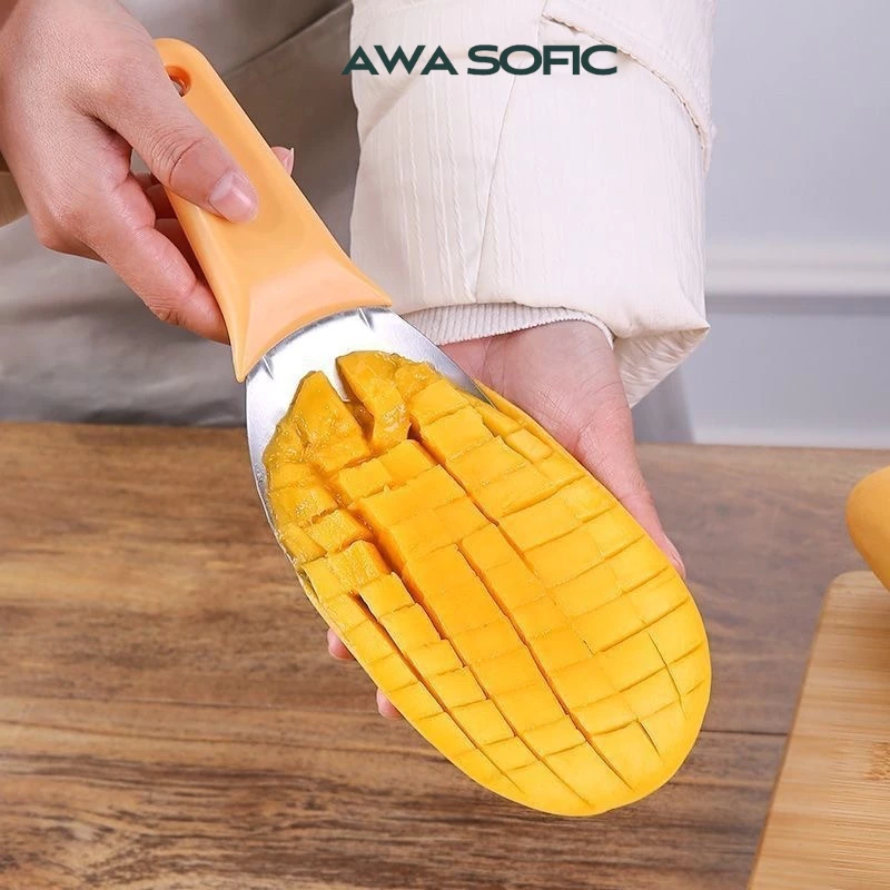 Dao Cắt Trái Cây tách vỏ xoài thái hạt lựu cắt xoài, Dưa hấu,Cắt Bơ Tiện ích